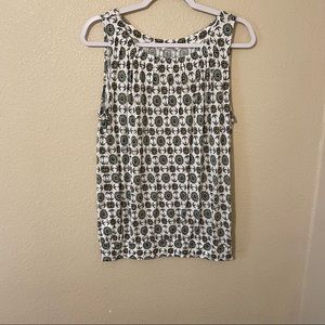Sleeveless Banded Top